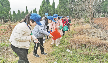 參與垃圾分類 呵護綠色家園