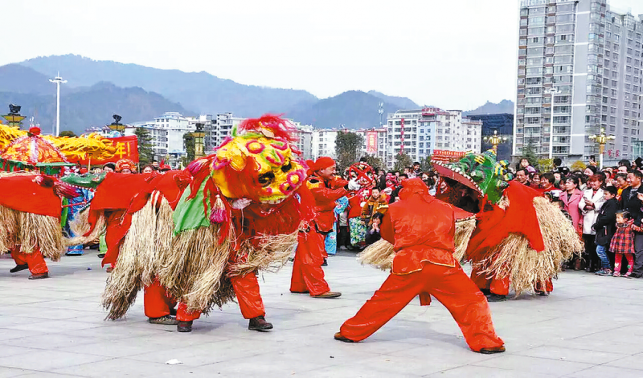 商南花燈習(xí)俗及表演形式